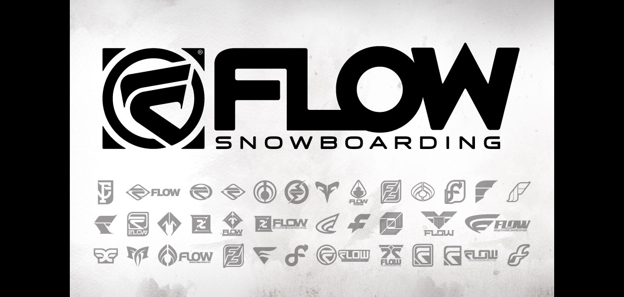 FLOW SNOWBOARDING: Flow Logo Design