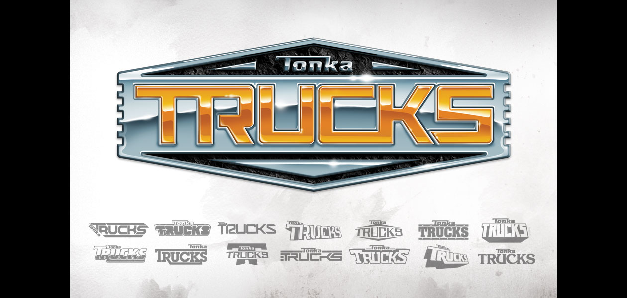 HASBRO: Hasbro Tonka Trucks Logo Design