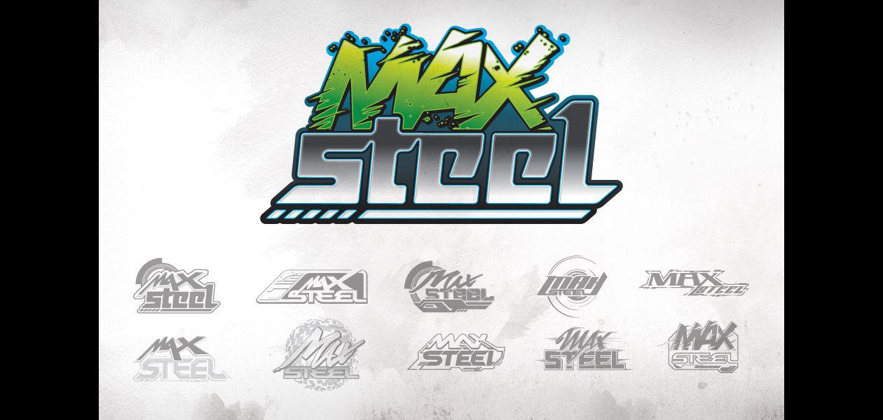MATTEL: Max Steel Logo Design