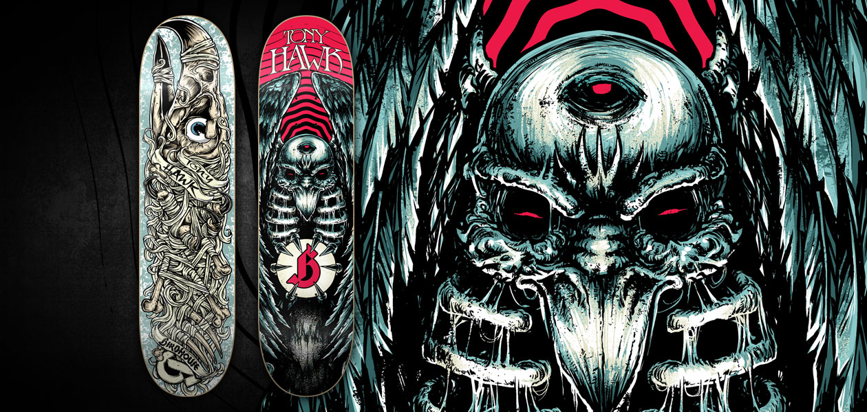 BIRDHOUSE SKATEBOARDS: Skateboard Design