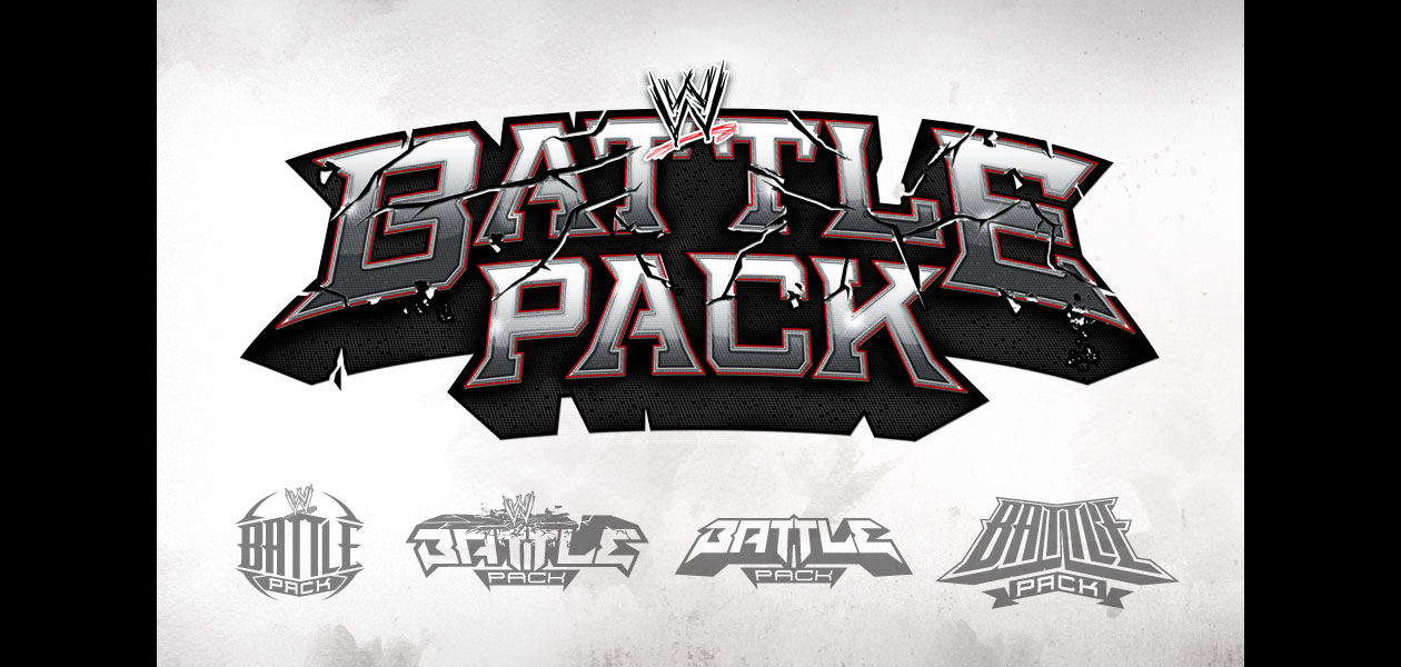 MATTEL: WWE Battle Pack Identity Design