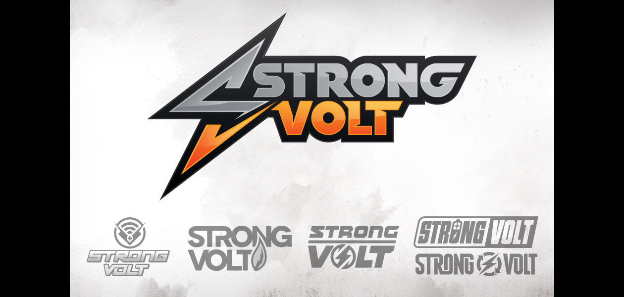 VARIOUS CLIENTS: Strong Volt Logo Design