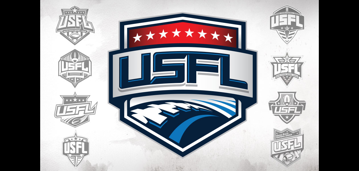 VARIOUS CLIENTS: USFL Logo Design