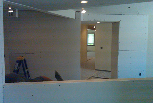 ...and more dry wall - 06/09/10
