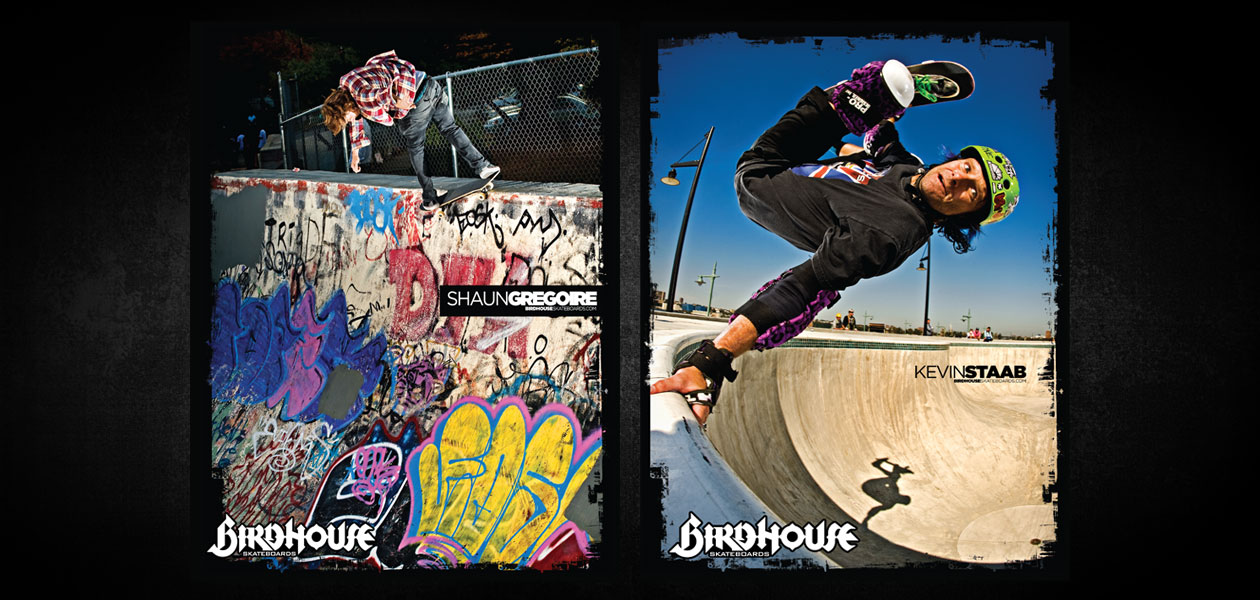BIRDHOUSE SKATEBOARDS: Birdhouse 2010 Ad Campaign