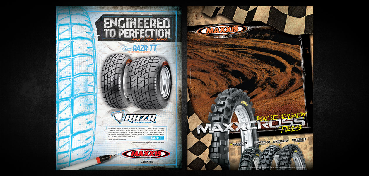 MAXXIS TIRES: Maxxis Tires Magazine Ad Design