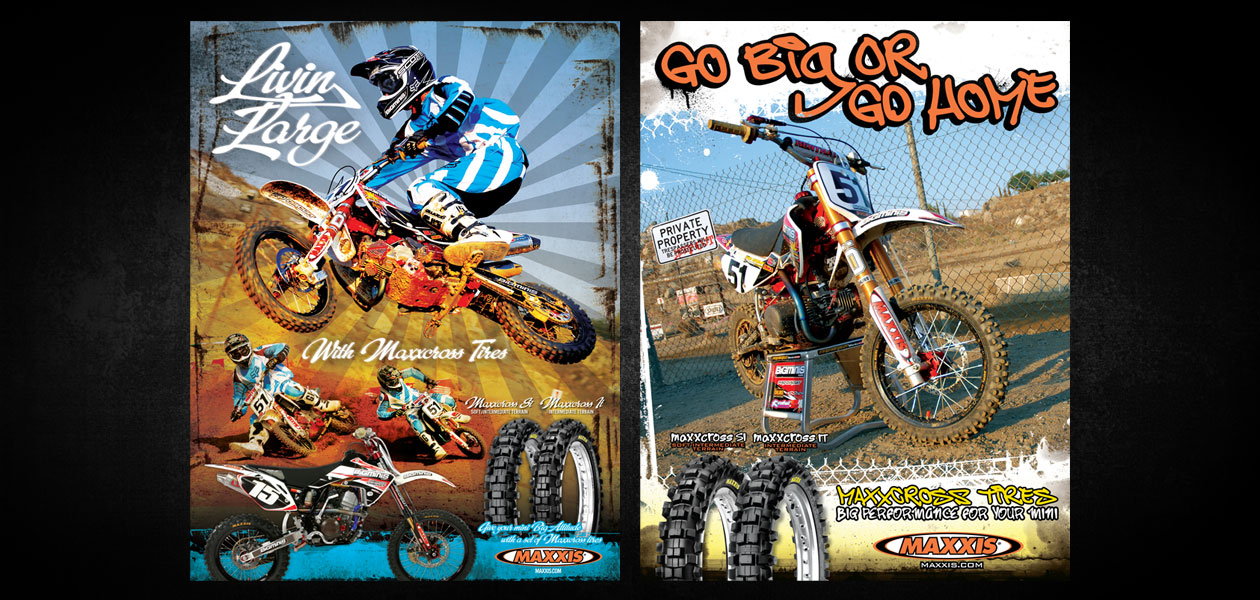 MAXXIS TIRES: Maxxis Tires Magazine Ad Design