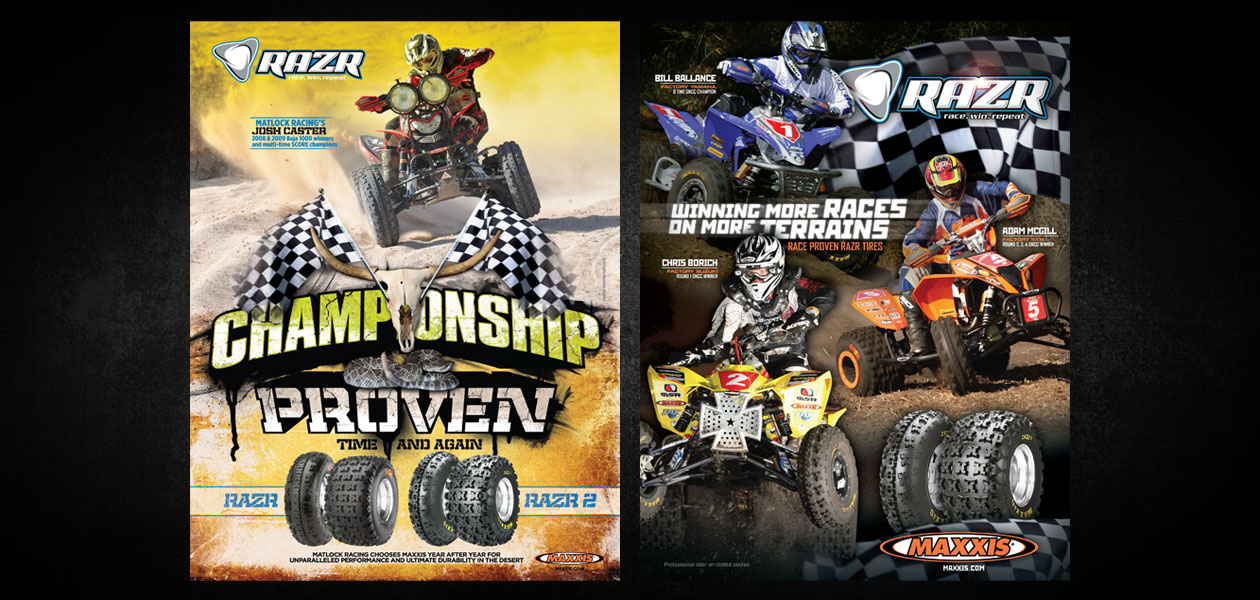 MAXXIS TIRES: Maxxis Tires Magazine Ad Design