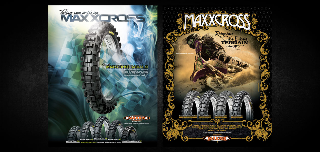 MAXXIS TIRES: Maxxis Tires Magazine Ad Design