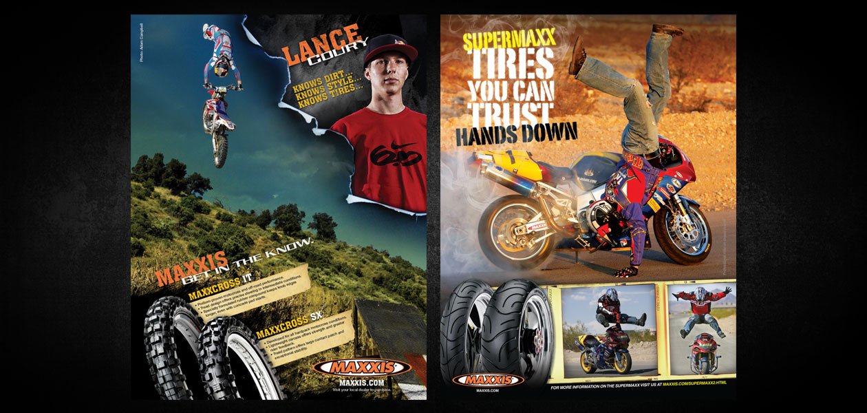 MAXXIS TIRES: Maxxis Tires Magazine Ad Design