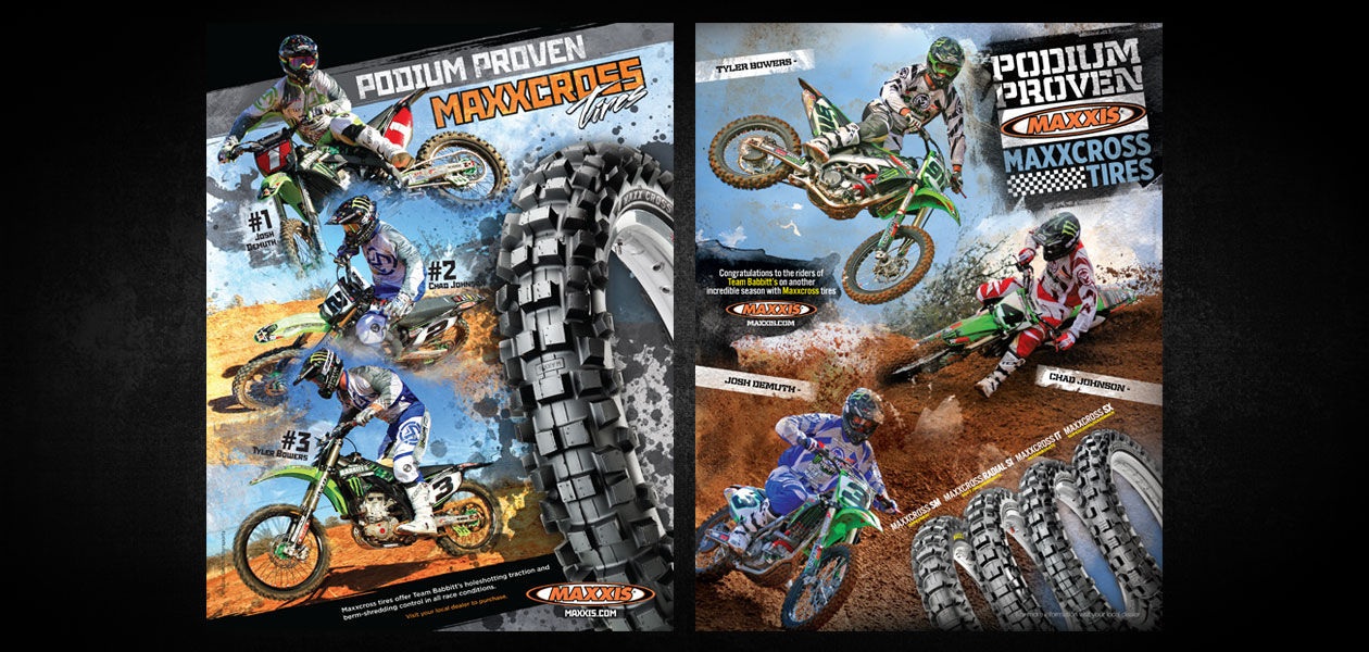 MAXXIS TIRES: Maxxis Tires Magazine Ad Design
