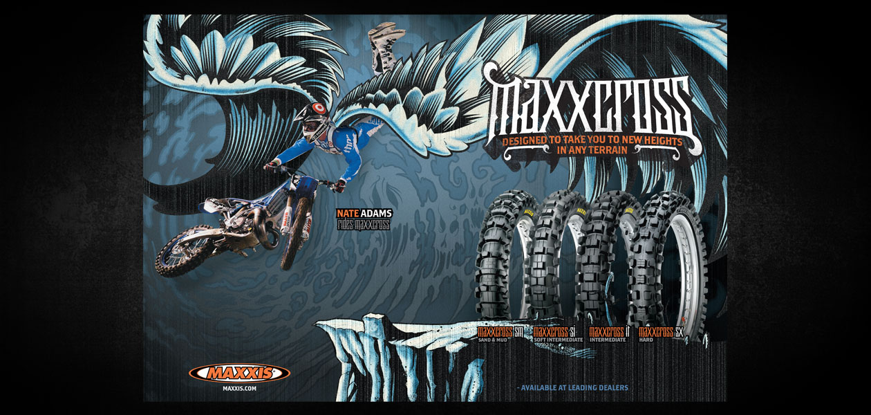 MAXXIS TIRES: Maxxis Tires Magazine Ad Design