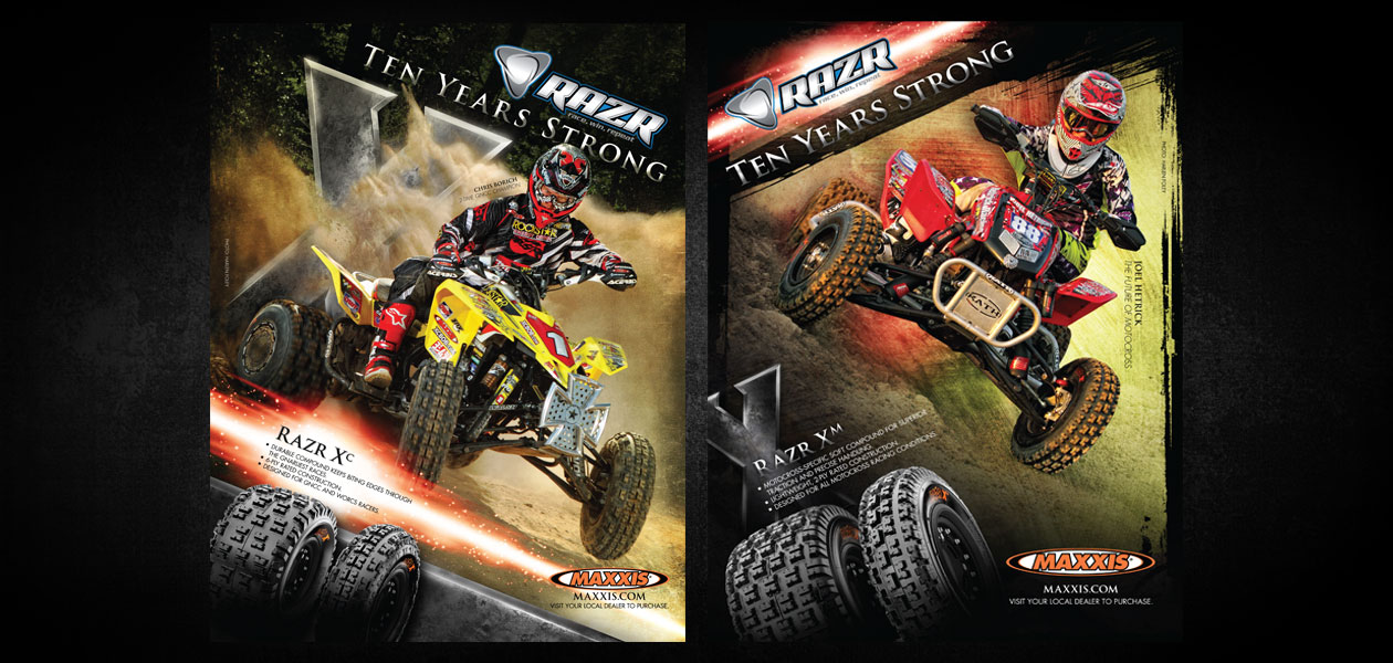 MAXXIS TIRES: Maxxis Tires Magazine Ad Design