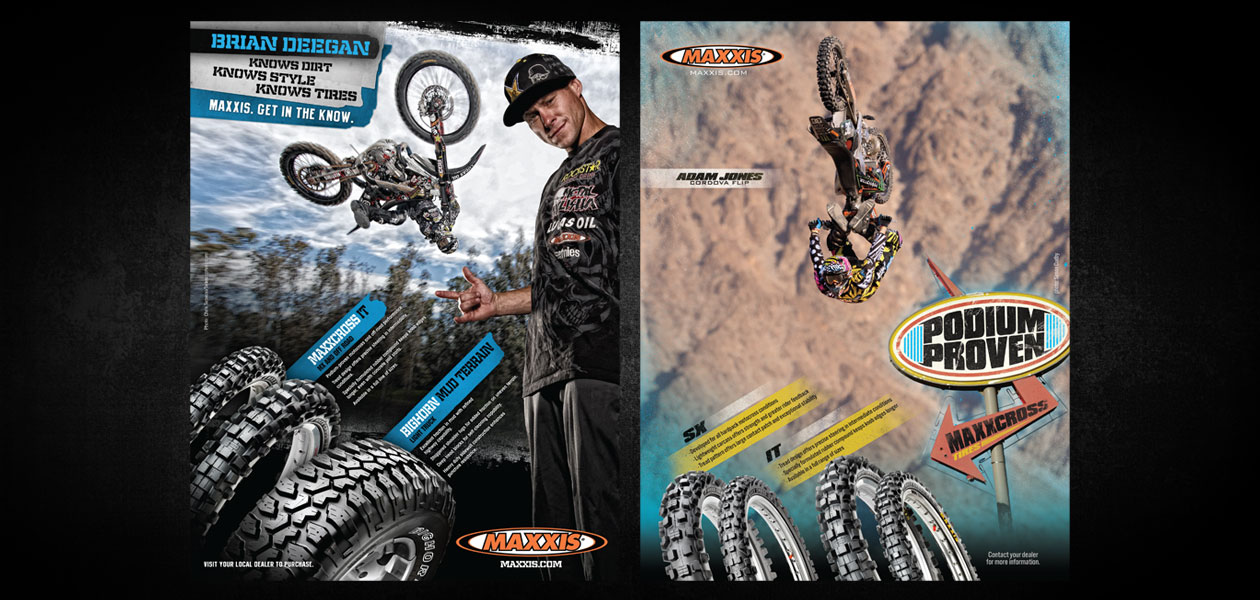 MAXXIS TIRES: Maxxis Tires Magazine Ad Design