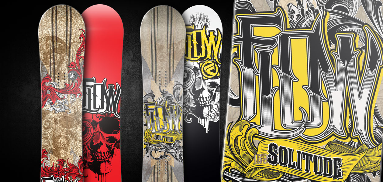 FLOW SNOWBOARDING: Flow Solitude Snowboard Design