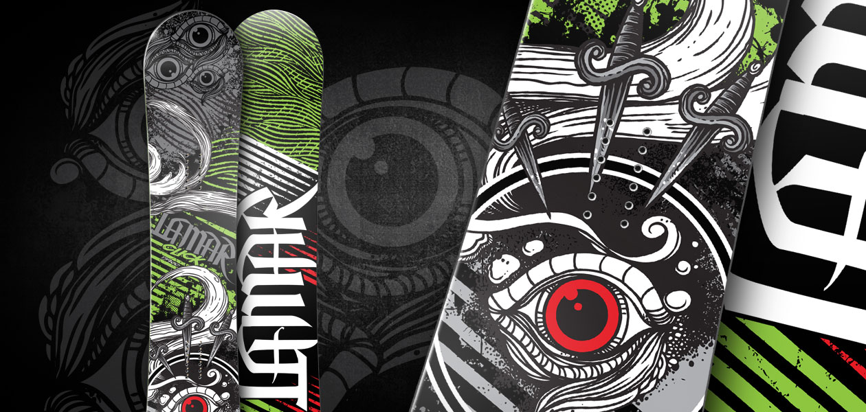 LAMAR SNOWBOARDS: Lamar Snowboard Graphics