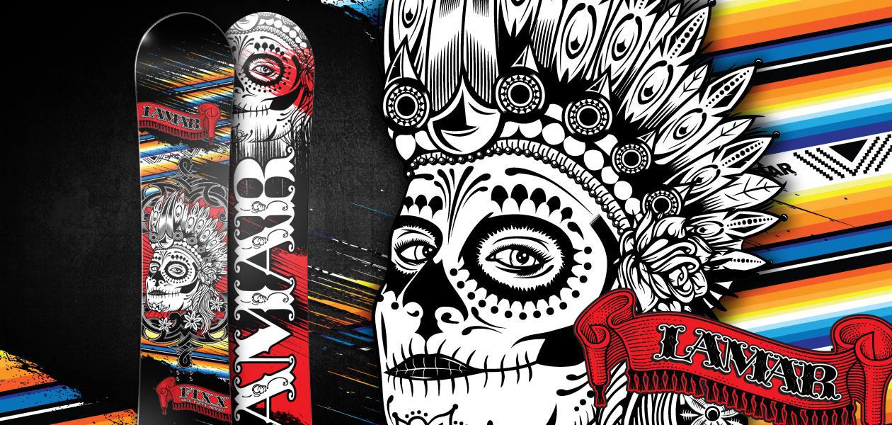 LAMAR SNOWBOARDS: Lamar Fixx Snowboard Design