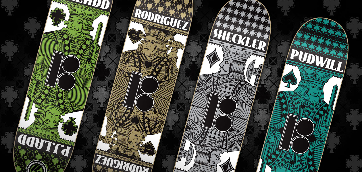 PLAN B: Plan B Playing Card Skateboard Series