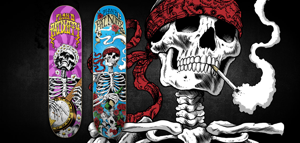 PLAN B: Plan B Pat Duffy Skateboard Graphic