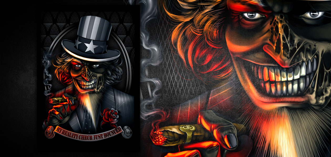 VARIOUS CLIENTS: Custom Illustration - Uncle Sam