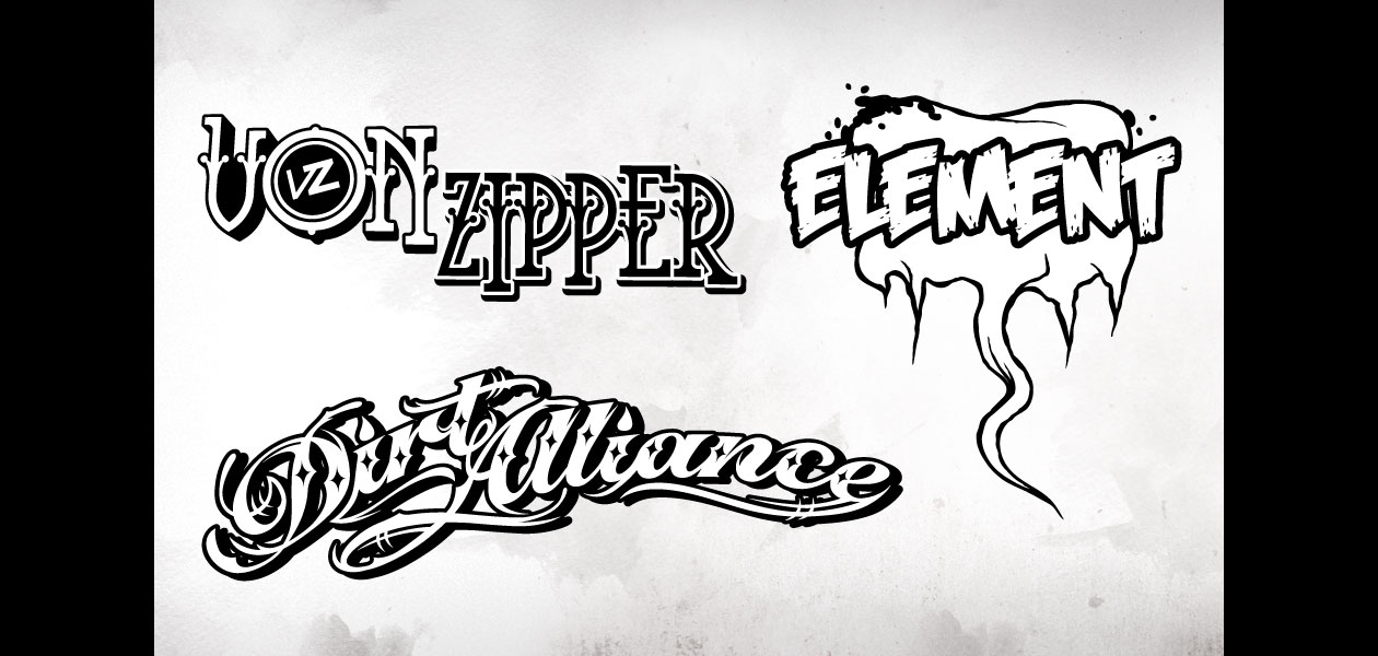 VARIOUS CLIENTS: Typography