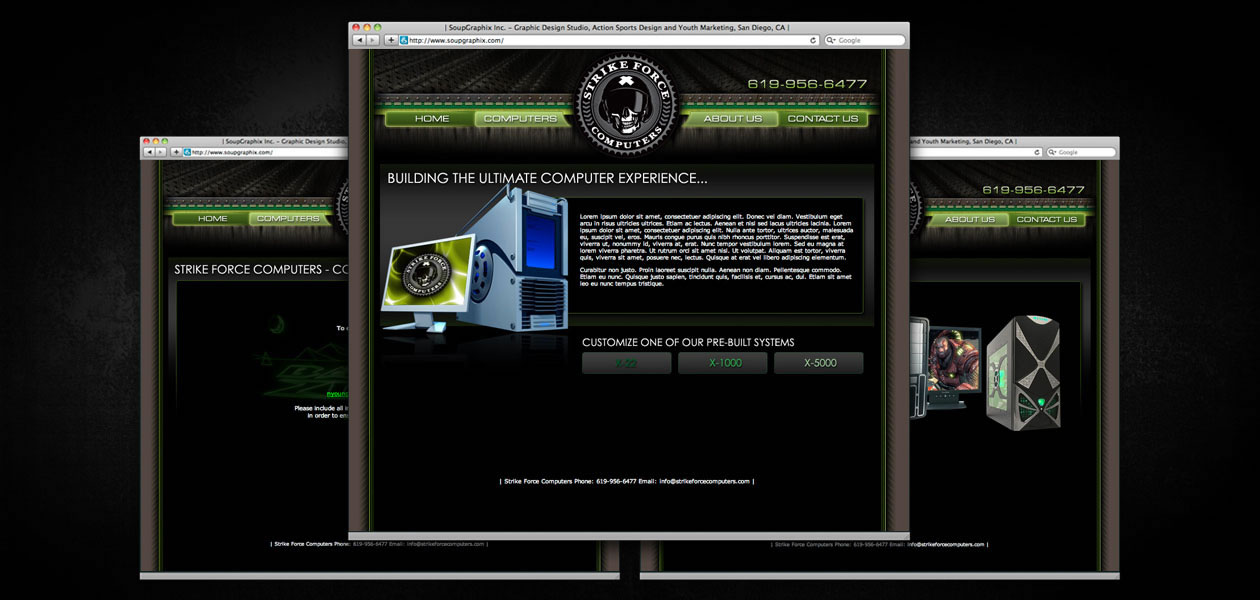 VARIOUS CLIENTS: STRIKE FORCE COMPUTERS