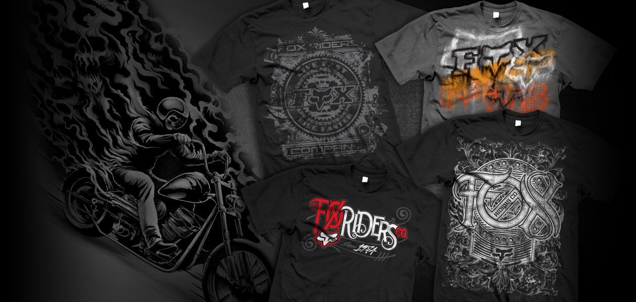 VARIOUS CLIENTS: Fox T-Shirt Design