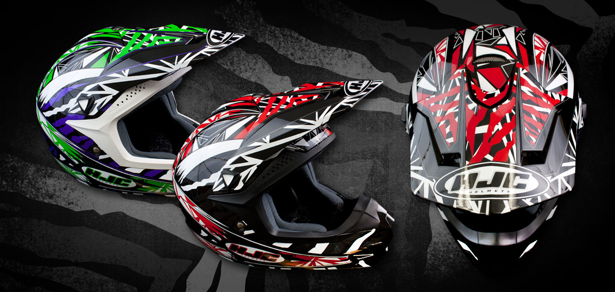 HJC HELMETS: HJC Helmet CL-X6 Graphics