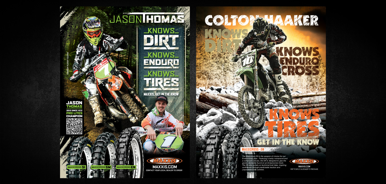 MAXXIS TIRES: Maxxis Tires Magazine Ad Design