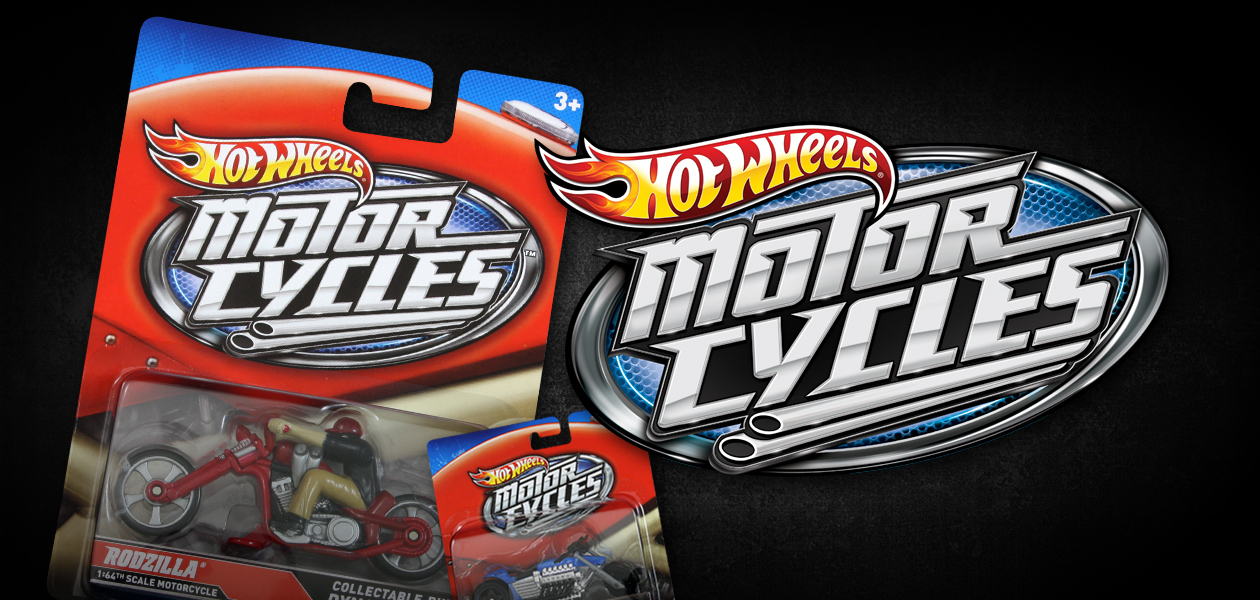 MATTEL: Hot Wheels Motorcycle Packaging design