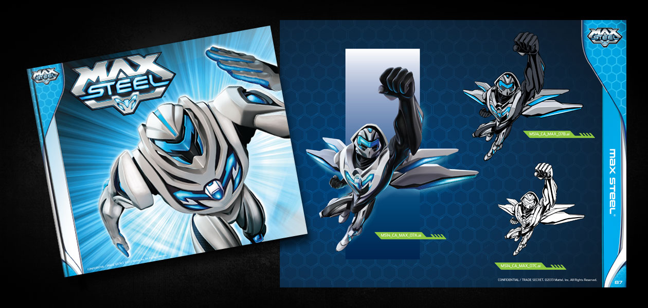 MATTEL: Max Steel Style Guide